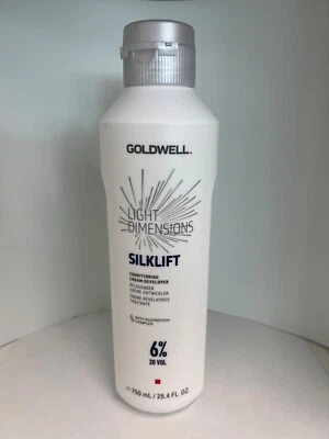 Crema acondicionadora Goldwell Silklift 6 % 20 V desarrollador 25,4 oz  Foto 1 de 2