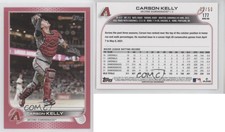 2022 Topps Series 1 Mother's Day Hot Pink /50 Carson Kelly #177