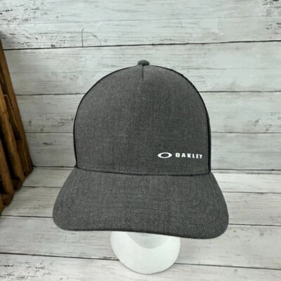 Gorra Oakley gris Trucker malla trasera Snapback Foto 1 de 4