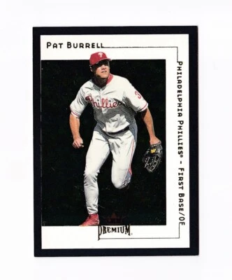 2001 Fleer Premium #186 Pat Burrell Philadelphia Phillies - Image 1 of 2