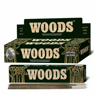 Woods natürliche Räucherstäbchen Heim Duft Großhandel Geschenkartikel 6 Schachteln - Bild 1 von 4