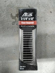 NEW Altus Floor Register Fits 2-1/4" ×12" Pt# 639-8417 FREE SHIPPING - Picture 1 of 4