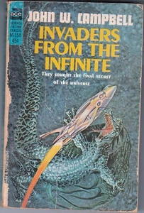 INVADERS FROM THE INFINITE John Campbell Science Fiction Space Fantasy ACE M-154 - Imagen 1 de 2