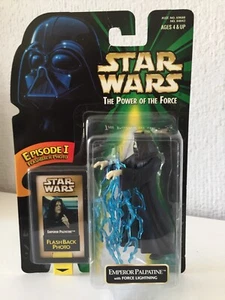 EMPEROR PALPATINE WITH FORCE LIGHTNING - STAR WARS - POTF - 1998 - ¡NUEVA! - Imagen 1 de 2