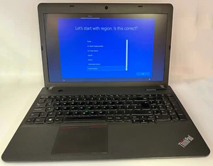 Lenovo Thinkpad 15" Laptop Computer Intel i3 @2.40GHz 118GB HD 8GB Ram Windows10 - Picture 1 of 10