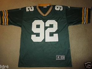Reggie White#92 Green Bay Packers NFL Starter Jersey 48 XL Vintage mens - Picture 1 of 3
