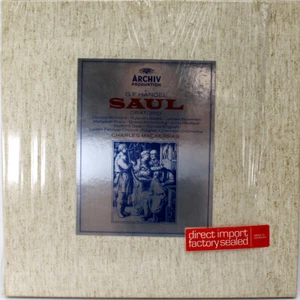 [NEW & 3 LP SET] Handel Saul Oratorio Charles Mackerras Festival Chorus 1973 - Picture 1 of 4