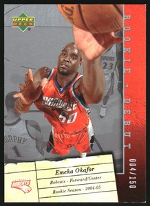 2006-07 Upper Deck Rookie Debut Platinum #8 Emeka Okafor /150