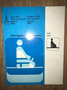 Olympic Games Moscow 1980 JUDO - Guide - participants (English) - Bild 1 von 1