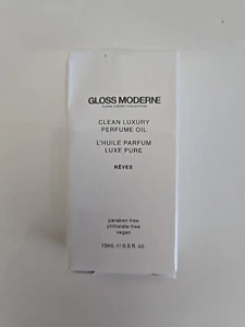 Gloss Moderne REVES Luxury Perfume Oil 0.5oz 15mL Full Size ••NEW IN BOX••🎁 - Picture 1 of 2