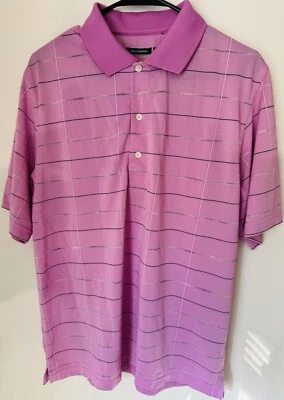 Greg Norman - Camisa polo de golf rosa para hombre talla S (usada) Foto 1 de 4
