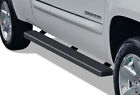 iBoard Running Boards 5 pouces noir ajustement 99-13 Chevrolet Silverado GMC Sierra cabine double