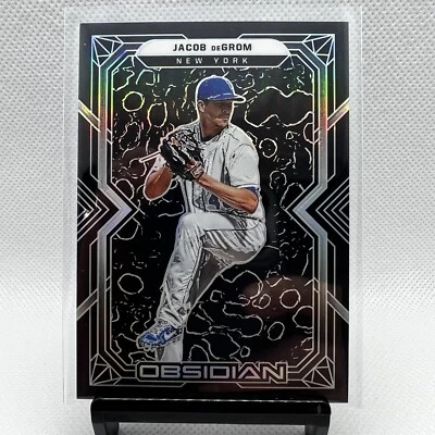 2022 Panini Chronicles Obsidian JACOB deGROM #37 New York Mets - Image 1 of 2