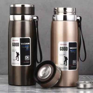 Stainless Steel Vacuum Insulated Bottle Gift Set 1L - Picture 1 of 10