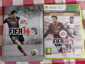 FIFA 14 Ultimate Edition Xbox 360 Steelbook & Plastic Case - Picture 1 of 1
