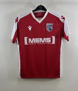 Camiseta de fútbol visitante Gillingham 2019/21 adulto pequeña Macron D538 - Imagen 1 de 5