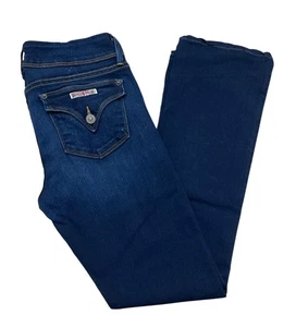 Hudson Womens Beth Baby Boot Jeans Mid Rise Bootcut Back flap Medium Denim 28x28 - Picture 1 of 16