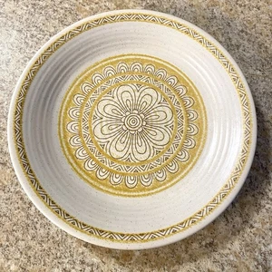 Plato de pan y mantequilla Hasienda dorado franciscano vintage - Excelente estado - Imagen 1 de 4