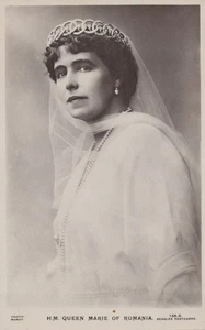 Princess Maria of Romania QUEEN of YUGOSLAVIA - RPPC Postcard ROYALTY #11 - Picture 1 of 2