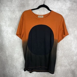 Correll Correll Moon Gradient Organic Cotton Short Sleeve Tee In Orange Sz M - Picture 1 of 7