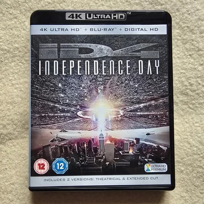 Independence Day ID4 4k + Blu Ray 3 Disc UK Edition - Image 1 of 4