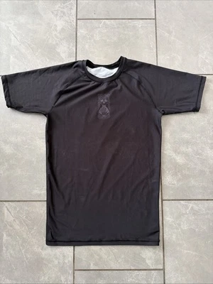 Camisa de compresión Few Will Hunt protección contra erupciones para hombre L manga corta negra Jiu Jitsu Foto 1 de 2