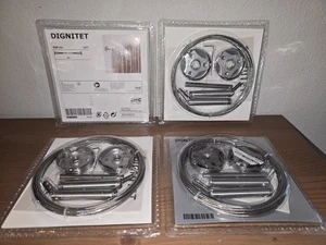 (SET of 4) - IKEA DIGNITET Curtain Wire Cable Hanging System 197" | 600.752.95 - Picture 1 of 3
