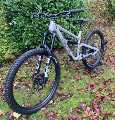 Canyon Torque AL Größe L RAW Silber Mountainbike Park-Bike Bremse Magura MT 7 - Bild 1 von 4