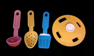 Vintage 1989 Fisher Price Fun mit Essen magischer Griff Kochgeschirr 2120 Ersatzdeckel - Bild 1 von 13