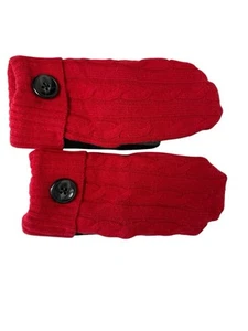 Handmade Mittens Upcycled Sweaters Recycled Wool or a Blend Fleece Lined OSFM - Picture 1 of 5