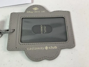 DISNEY Cruise Line Castaway Club Keyholder Lanyard. Grey. NEW. - Picture 1 of 6