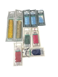 Mixed Lot Madeira  embroidery SILK floss thread  + Metallic & Decora - Picture 1 of 5