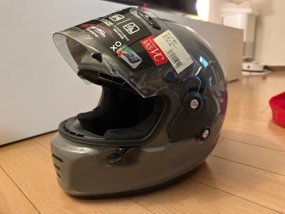 Arai RAPIDE NEO Modern Gray Motorcycle Helmet 55-56cm S Used, Clean, Lightly Us - Image 1 of 4