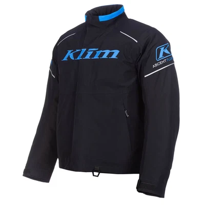 KLIM Sample Rift Snowmobile Jacket Ascent Float Insulated - Large - Black/Blue - Image 1 of 4