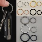 Titanium Alloy Key Rings Keychains Buckle  Male Creativity Gift