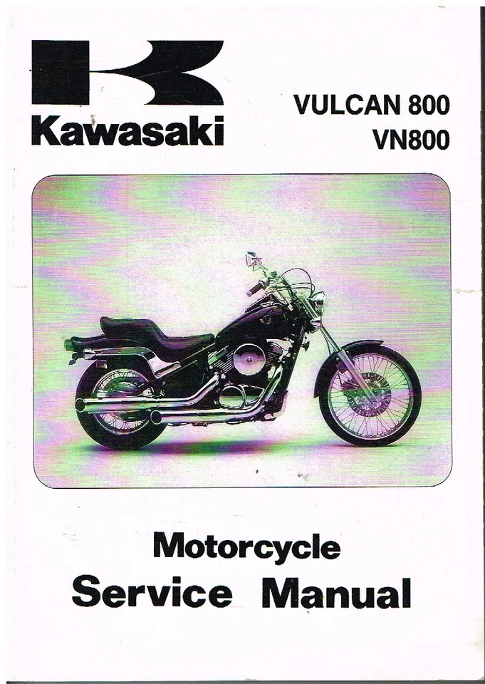 KAWASAKI VULCAN 800 & VN800 (1995-2005) ORIGINAL FACTORY SERVICE MANUAL *VGC* - Image 1 of 1
