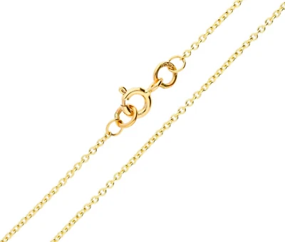 9ct Yellow Gold 18 inch Belcher Chain - SOLID 9K GOLD - Image 1 of 4