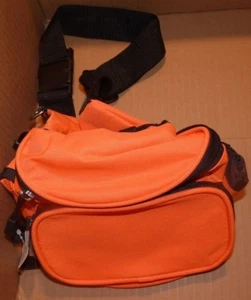 NEW ORANGE Fannie Fanny Pack Orange 8 X 7 X 3 high quality NEW NWT - Picture 1 of 4