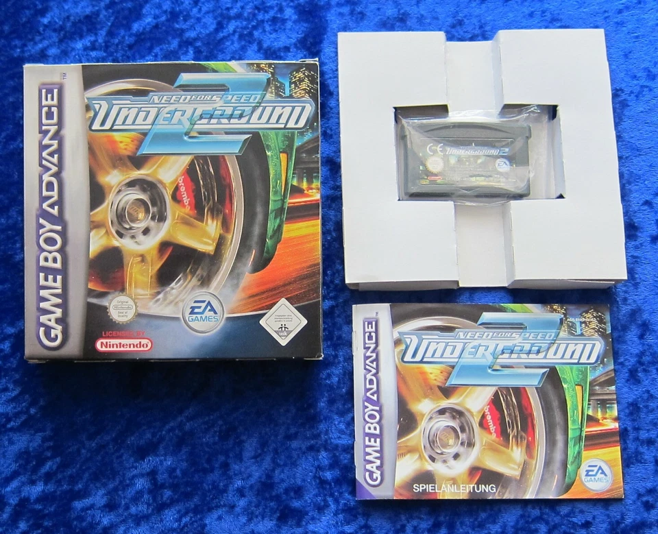 Need for Speed Underground 2, GBA GameBoy Advance Spiel, OVP Anleitung - Bild 1 von 1