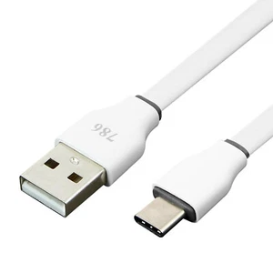 Cable USB A USB Tipo C 3M Carga Y Sincronización Rápido - Blanco - Bild 1 von 5