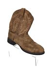 Mens Ariat Rambler Western Boot Brown Suede Leather Size 9Ee