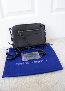 Rebecca Minkoff Avery Black Crossbody Bag - used - Picture 1 of 13