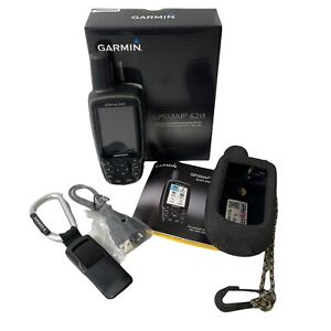 Garmin GPSMAP 62st Rugged Handheld Map System Complete In Box W/ Hardcase