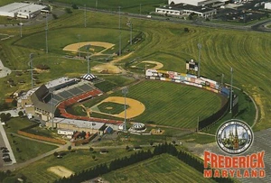 Frederick Keys, Baltimore Orioles Class-A Affiliate Harry Grove Stadium Postcard - Picture 1 of 2