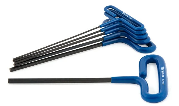 Titan 12769 6pc Metric T-Handle Hex Key Set - Image 1 of 2