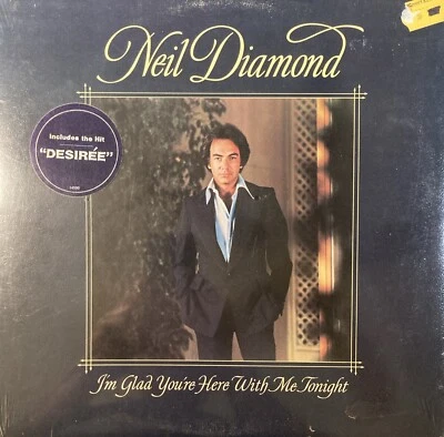 I'm Glad You're Here With Me Tonight by Neil Diamond (Columbia, 1977) New LP - Image 1 of 4
