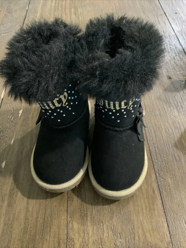 Juicy Couture Toddler Boots Size 5 - Image 1 of 4
