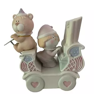 Figura Fabrizio de órgano musical Bumpkins con payaso y oso 316 de George Good - Imagen 1 de 11