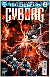 Cyborg #5 Vol 2 Rebirth - DC Comics - J Semper Jr - A Jefferson - D Donovan - Picture 1 of 1