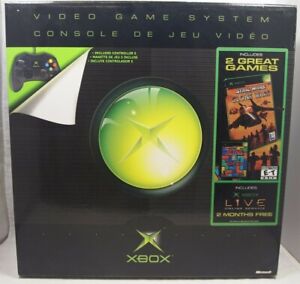 Empty Console Box for Microsoft Original Xbox Star Wars/Tetris Sticker Bundle